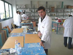 Applicateur de chaux