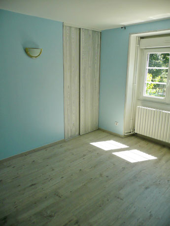 sol chambre et faux bois